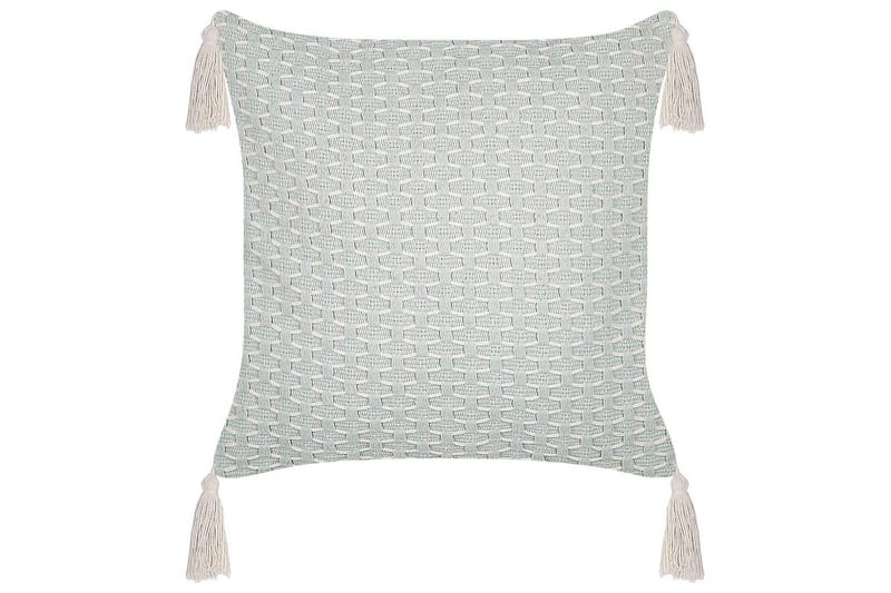 Pynteputer Hakone sett med 2 Grønn/beige, Firkantet - Grønn/beige, Firkantet - Tekstiler - Pute & pledd - Hagepute