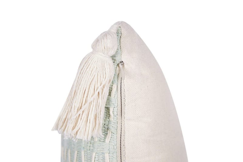 Pynteputer Hakone sett med 2 Grønn/beige, Firkantet - Grønn/beige, Firkantet - Tekstiler - Pute & pledd - Hagepute