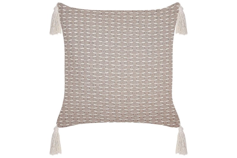 Pynteputer Hakone sett med 2 Taupe, Firkantet - Taupe, Firkantet - Tekstiler - Pute & pledd - Hagepute