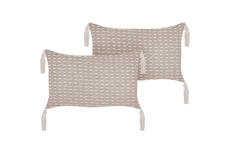 Pynteputer Hakone sett med 2 Taupe, Rektangulær, Taupe, Rektangulær