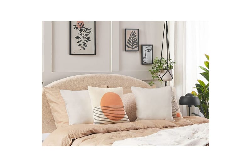 Pynteputer Heliotrope sett med 2 Firkantet - Firkantet - Tekstiler - Pute & pledd - Hagepute