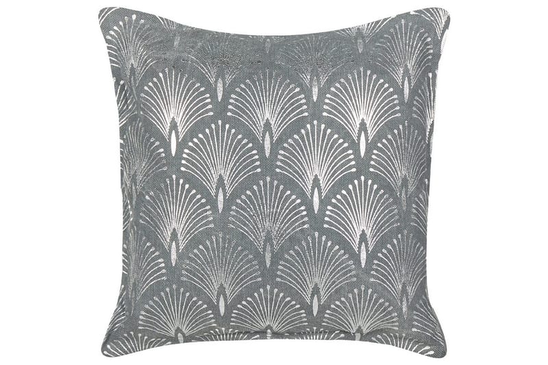 Pynteputer Hoya sett à 2 Grå/Sølv - Grå/Sølv - Tekstiler - Pute & pledd - Hagepute