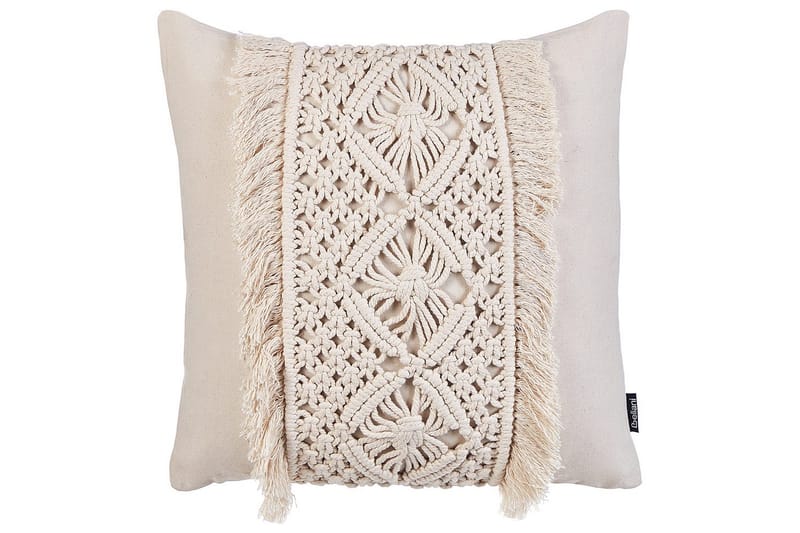 Pynteputer Kalam sett med 2 Beige - Beige - Hagemøbler - Puter - Øvrige puter