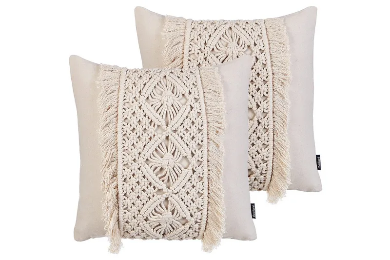 Pynteputer Kalam sett med 2 Beige, Beige