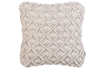 Pynteputer Kizkalesi sett av 2 Beige - Beige - Hagemøbler - Puter - Sofaputer & benkeputer
