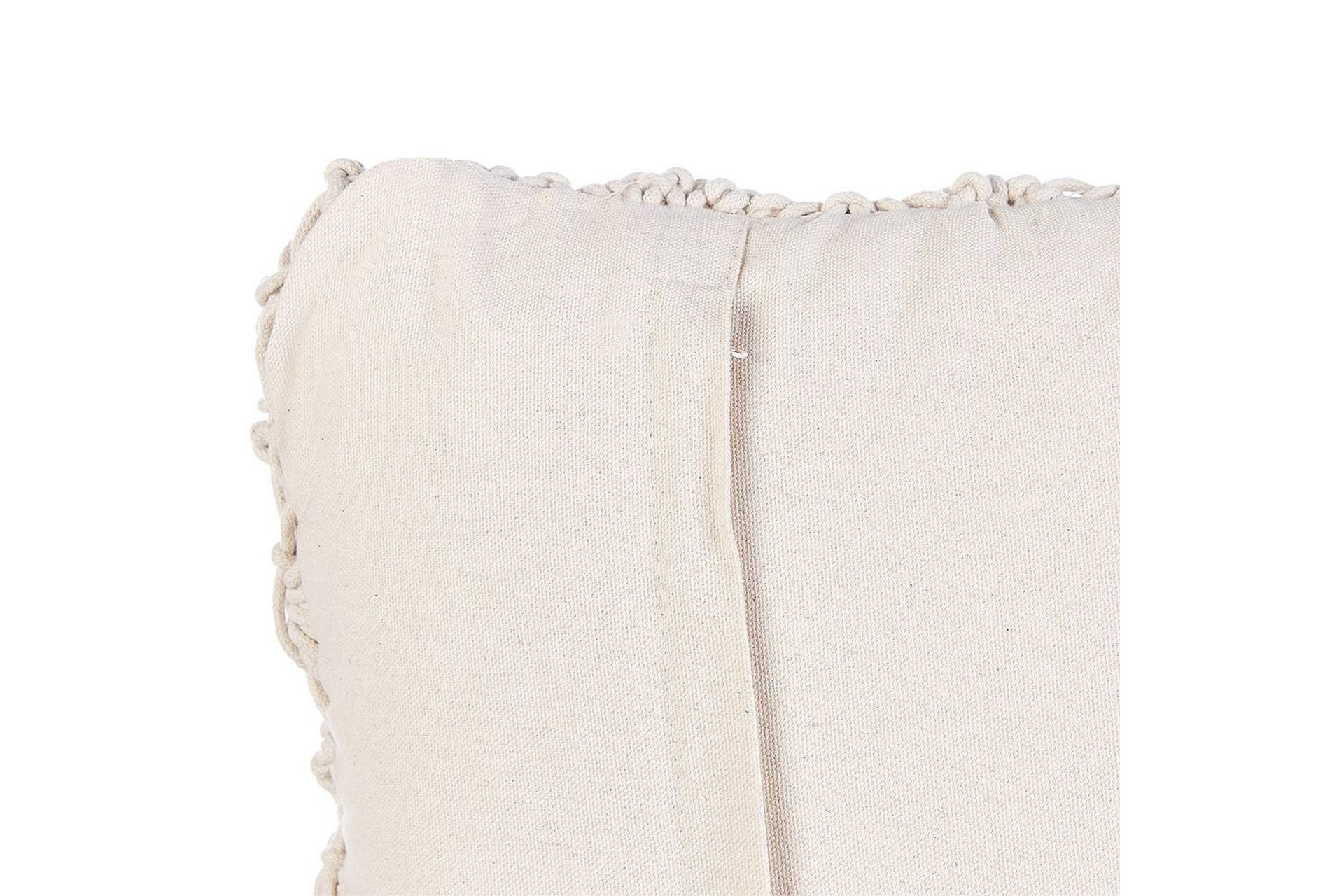 Pynteputer Kizkalesi sett av 2 Beige - Beige - Hagemøbler - Puter - Sofaputer & benkeputer