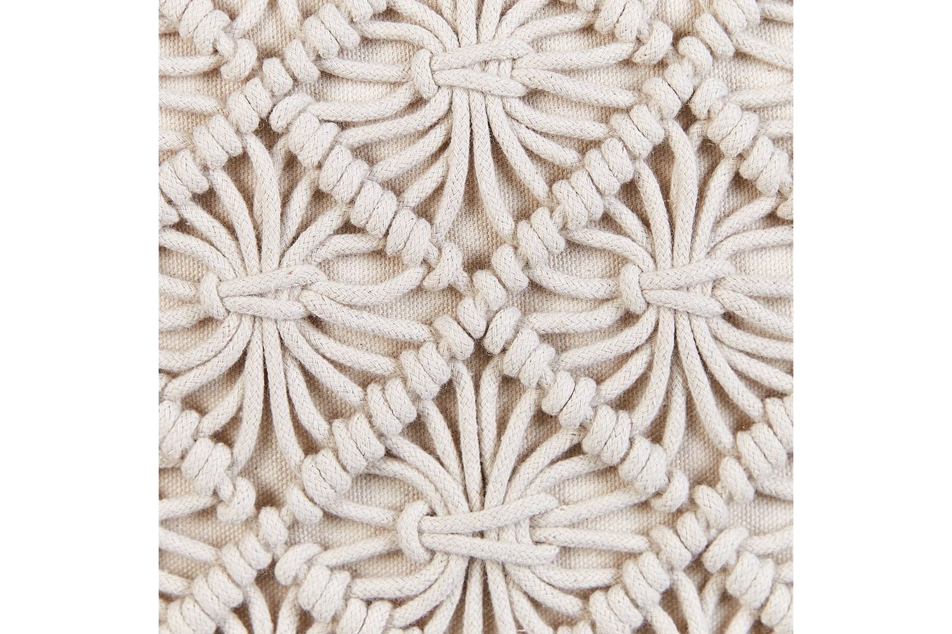 Pynteputer Kizkalesi sett av 2 Beige - Beige - Hagemøbler - Puter - Sofaputer & benkeputer