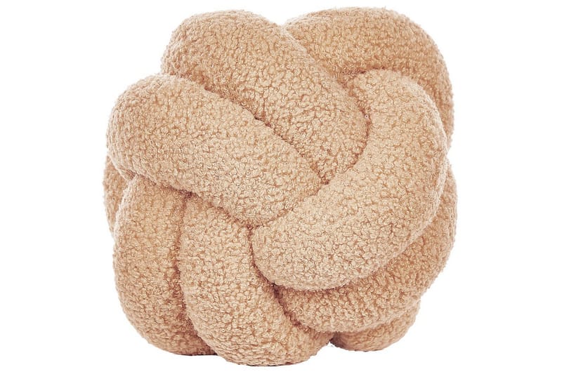 Pynteputer Malni Beige, 19x19x19 cm - Beige, 19x19x19 cm - Tekstiler - Pute & pledd - Hagepute