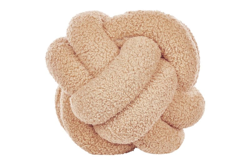 Pynteputer Malni Beige, 19x19x19 cm - Beige, 19x19x19 cm - Tekstiler - Pute & pledd - Hagepute