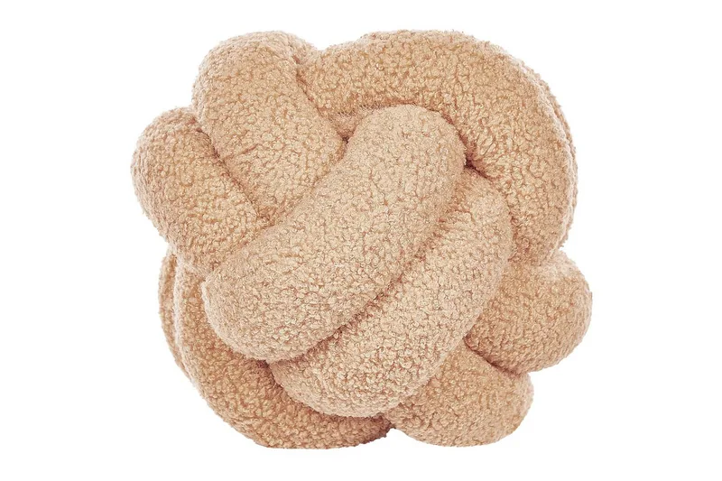 Pynteputer Malni Beige, 19x19x19 cm - Beige, 19x19x19 cm - Tekstiler - Pute & pledd - Hagepute