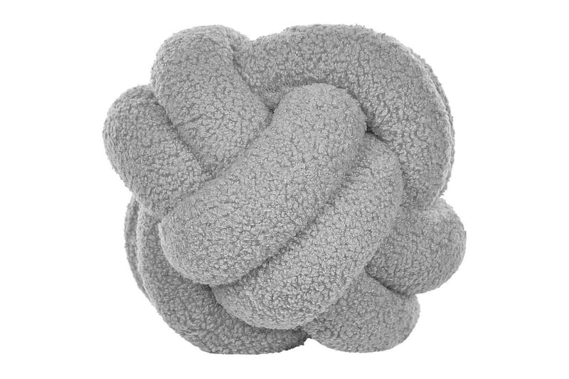 Pynteputer Malni Grå, 19x19x19 cm - Grå, 19x19x19 cm - Hagemøbler - Puter - Øvrige puter