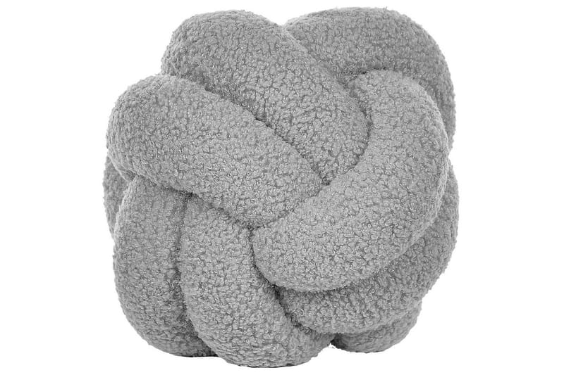 Pynteputer Malni Grå, 19x19x19 cm - Grå, 19x19x19 cm - Hagemøbler - Puter - Øvrige puter