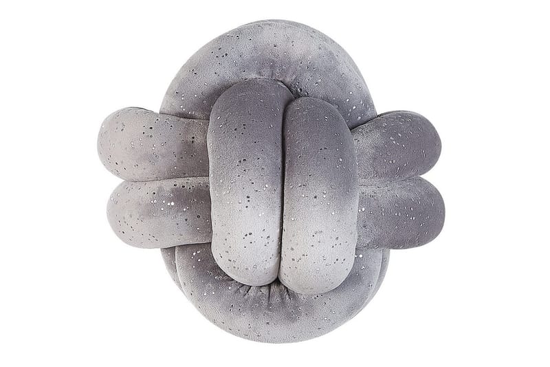 Pynteputer Malni Grå, 20x20x20 cm - Grå, 20x20x20 cm - Hagemøbler - Puter - Øvrige puter
