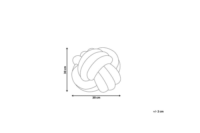 Pynteputer Malni Grå, 30x30x30 cm - Grå, 30x30x30 cm - Tekstiler - Pute & pledd - Pynteputer