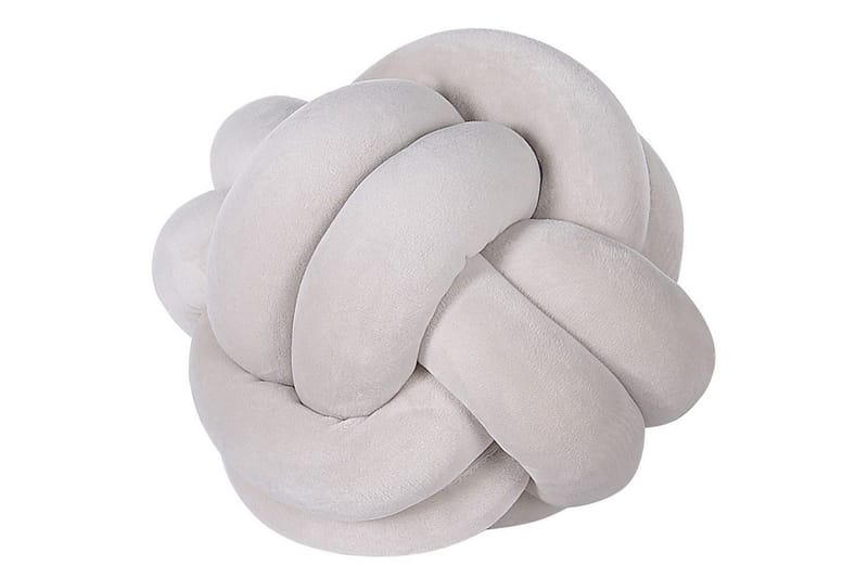 Pynteputer Malni Lys grå, 20x20x20 cm - Lys grå, 20x20x20 cm - Tekstiler - Pute & pledd - Pynteputer