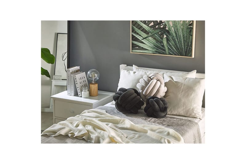 Pynteputer Malni Svart, 30x30x30 cm - Svart, 30x30x30 cm - Tekstiler - Pute & pledd - Pynteputer