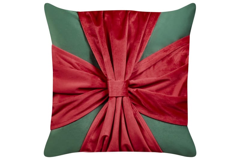 Pynteputer Marshmallow sett av 2 Grønn/rød - Grønn/rød - Tekstiler - Pute & pledd - Hagepute