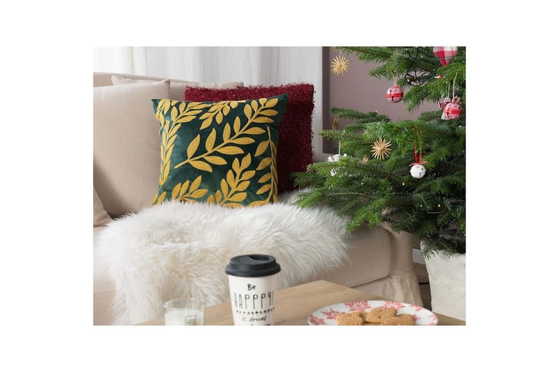 Pynteputer Mistletoe sett av 2 - Tekstiler - Pute & pledd - Pynteputer