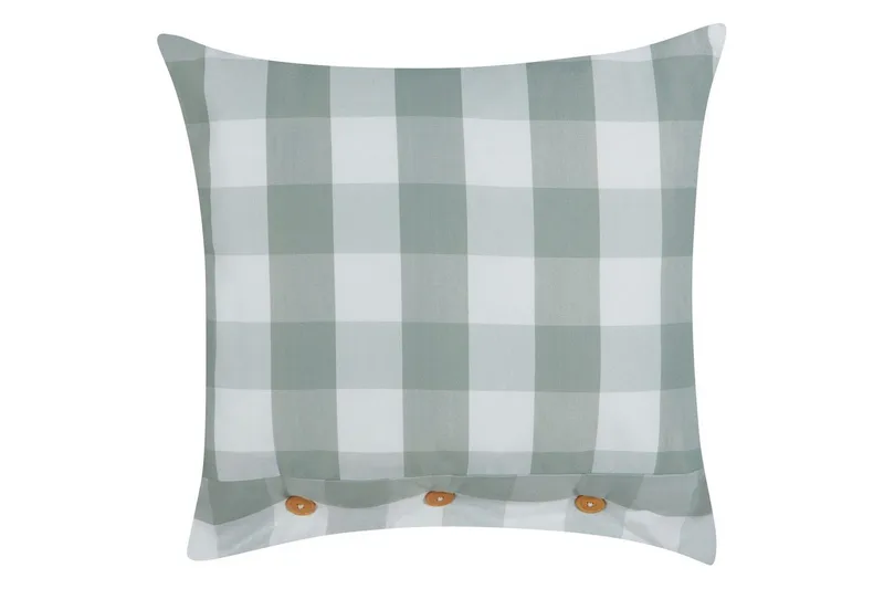 Pynteputer Tamnine Mintgrønn/Hvit, Firkantet - Mintgrønn/Hvit, Firkantet - Tekstiler - Pute & pledd - Pynteputer