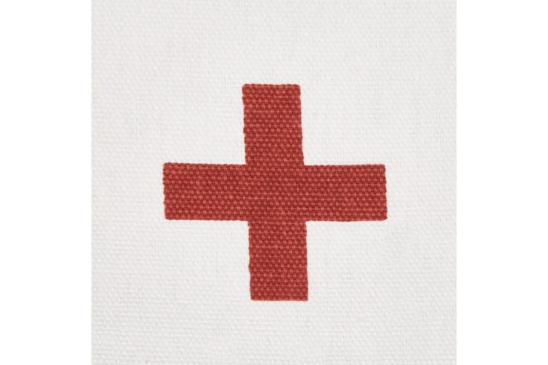 Pynteputer Velleia sett av 2 Hvit/Rød - Hvit/Rød - Tekstiler - Pute & pledd - Pynteputer