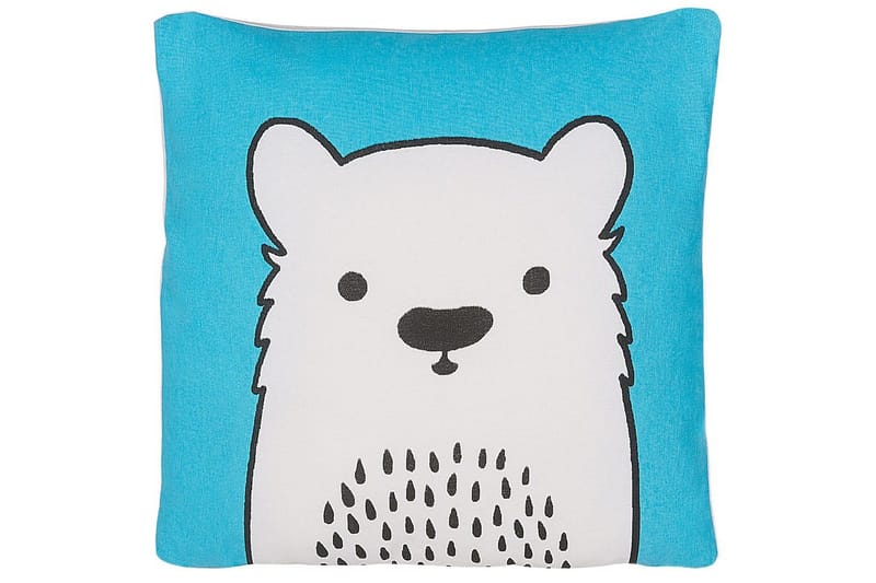 Pynteputer Waranasi sett med 2 Blå/hvit/svart - Blå/hvit/svart - Tekstiler - Barnetekstiler - Sengetøy til barn - Barneputer