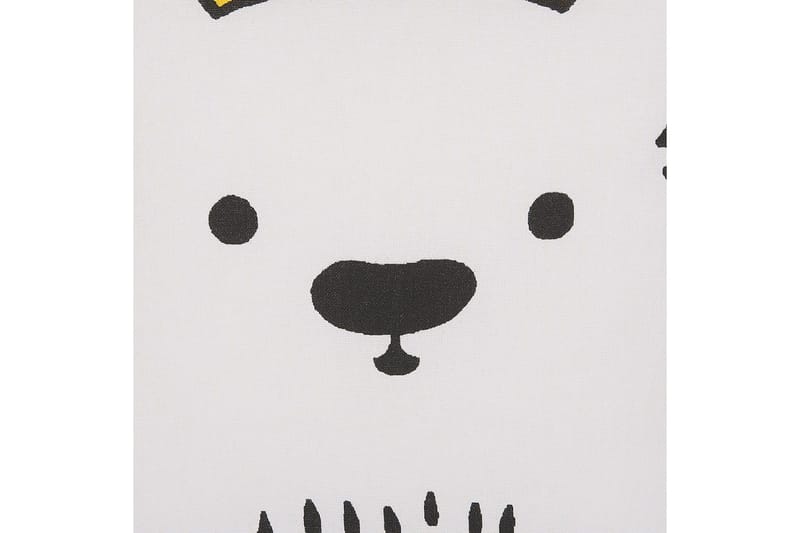 Pynteputer Waranasi sett med 2 Gul/Hvit/Svart - Gul/Hvit/Svart - Tekstiler - Barnetekstiler - Sengetøy til barn - Barneputer