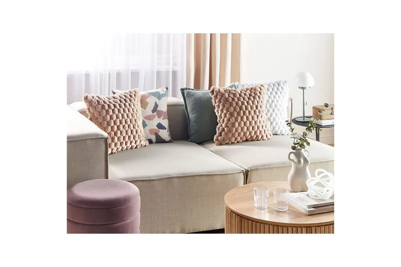 Pynteputer Purslane sett med 2 Beige - Beige - Tekstiler - Pute & pledd - Hagepute