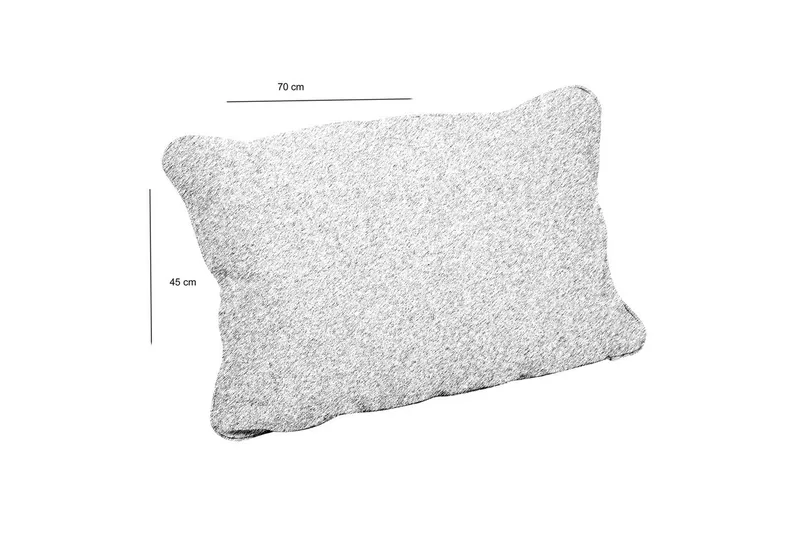 Ryggpute Fritab Bonnie WR til lenestol og sofa - Beige Rustic - Hagemøbler - Puter - Øvrige puter