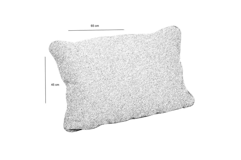 Ryggpute Fritab Isolde WR til lenestol og sofa - Beige Rustic - Hagemøbler - Puter - Øvrige puter