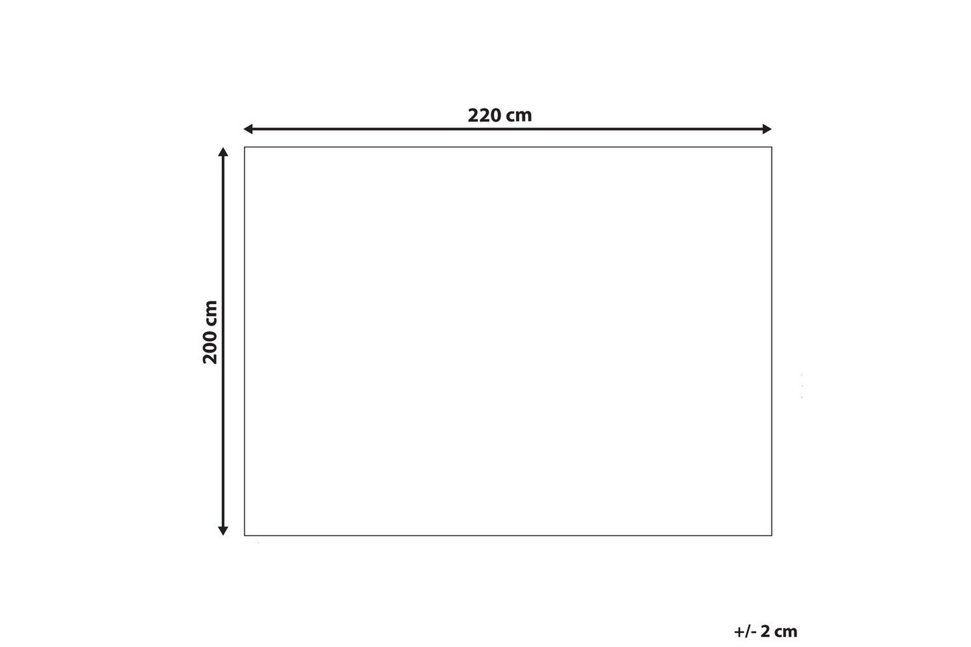 Sengeteppe Chagyl Beige, 200x220 cm - Beige, 200x220 cm - Hagemøbler - Puter - Sofaputer & benkeputer