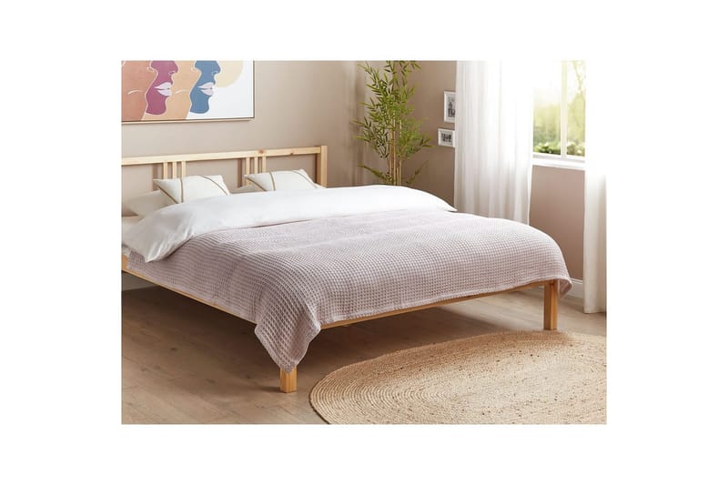 Sengeteppe Chagyl Rosa, 150x200 cm - Rosa, 150x200 cm - Tekstiler - Sengetøy - Sengeteppe - Sengeteppe enkeltseng