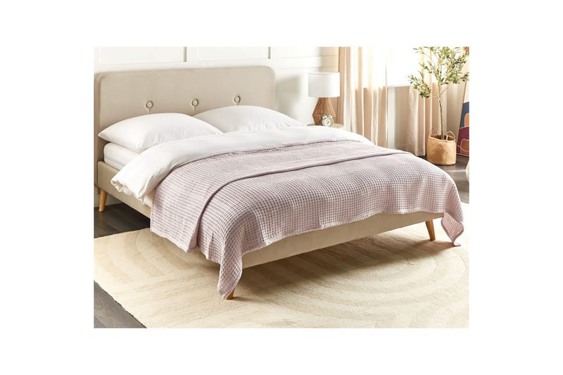 Sengeteppe Chagyl Rosa, 220x240 cm - Rosa, 220x240 cm - Tekstiler - Sengetøy - Sengeteppe - Sengeteppe enkeltseng