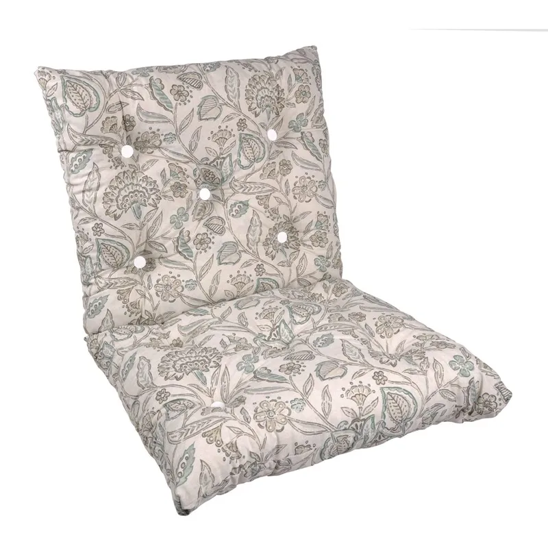 Sitte- og ryggpute utendørs Flock Lav, Beige