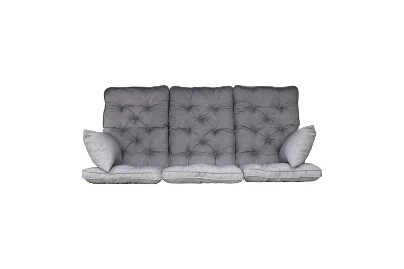 Sittedel med ryggstøtte Maxi Høy Rygg med Sideputer, Grå