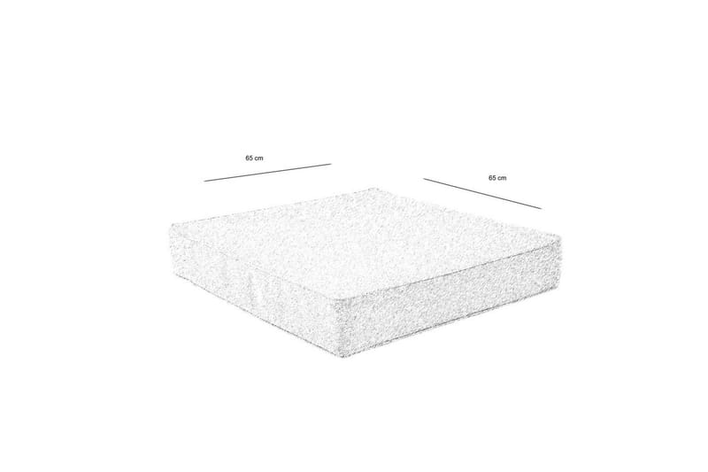 Sittepute Fritab Tristan WR til lenestol og sofa - Beige Rustic - Hagemøbler - Puter - Sitteputer