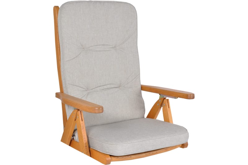 Askegrå 5-posisjons trelinje - Grå - Hagemøbler - Puter - Posisjonsputer