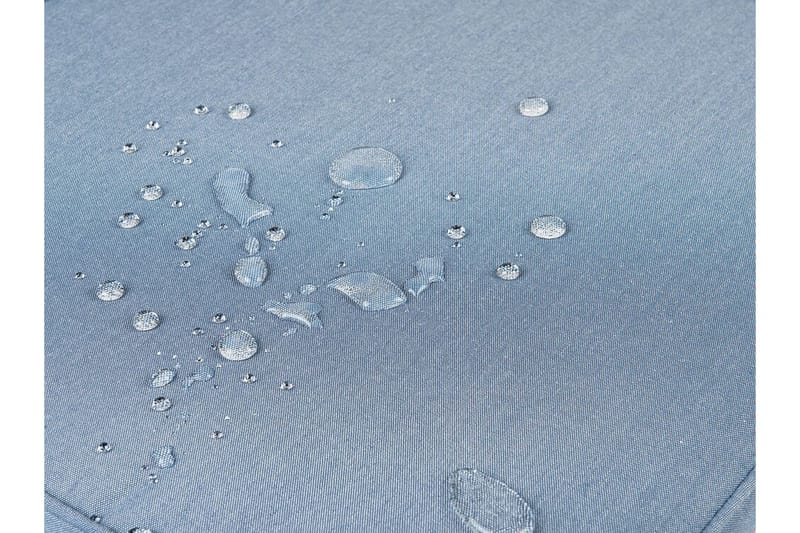 Pute til hagestol 8 stk blå SASSARI - Blå - Hagemøbler - Puter - Sitteputer