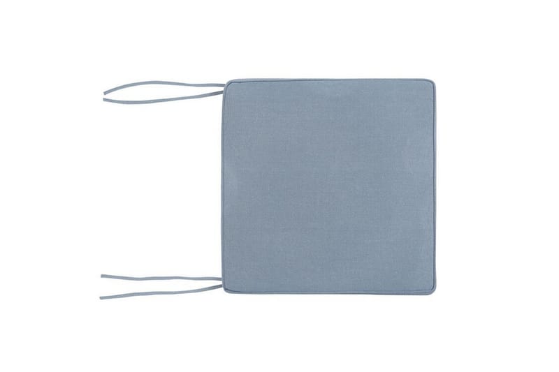 Pute til hagestol 8 stk blå SASSARI - Blå - Hagemøbler - Puter - Sitteputer