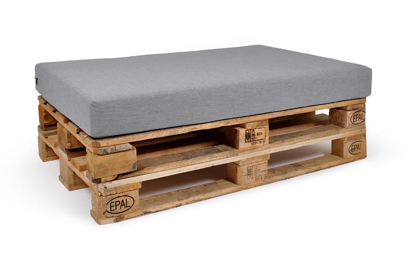 Royal Palle Sittepute 120x80 cm Vannavstøtende Lysegrå - Fritab - Hagemøbler - Puter - Sitteputer