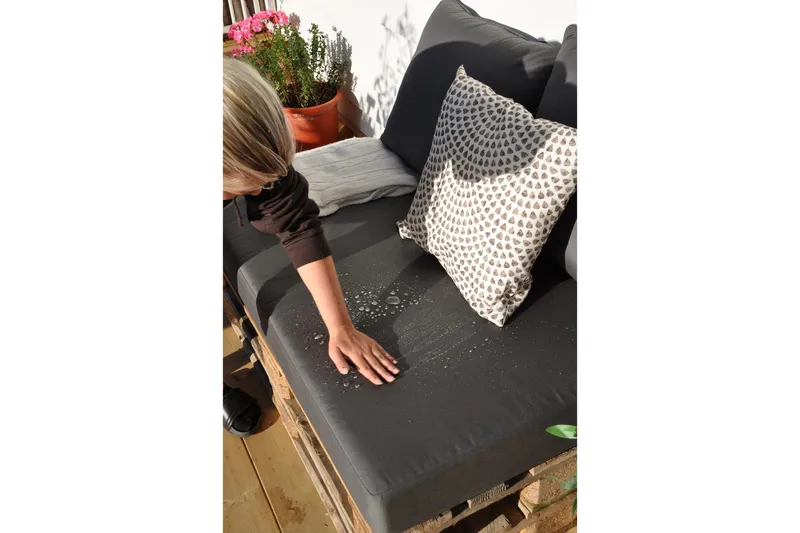 Royal Palle Sittepute 120x80 cm Vannavstøtende Svart - Fritab - Hagemøbler - Puter - Sitteputer