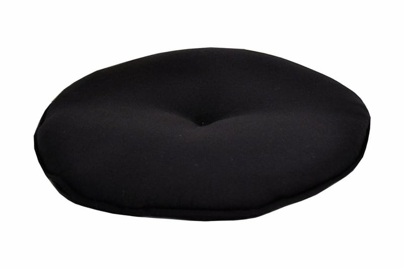 Sittepute Fritab Sittepute Wien rund Black - Hagemøbler - Puter - Sitteputer