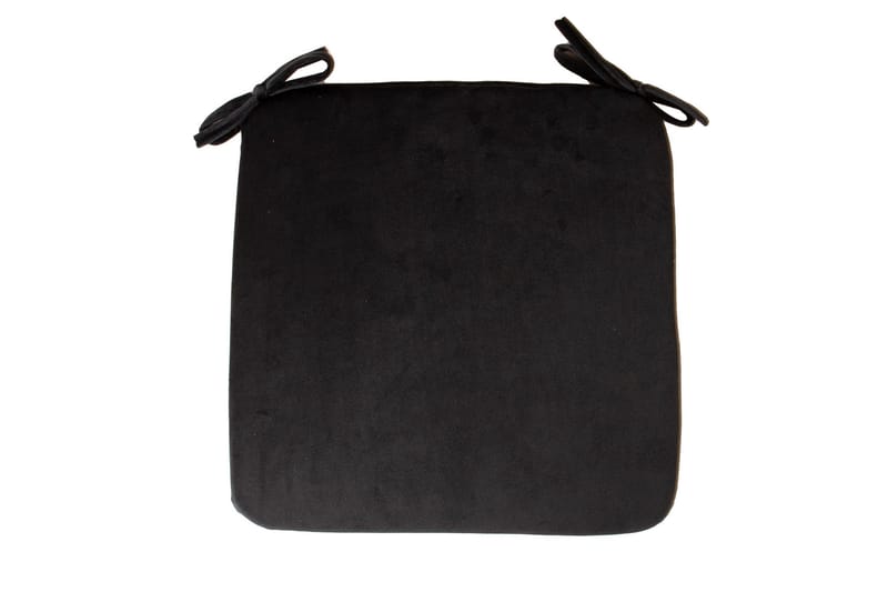 Velvet Sittepute 39x39x25 cm Svart, undefined