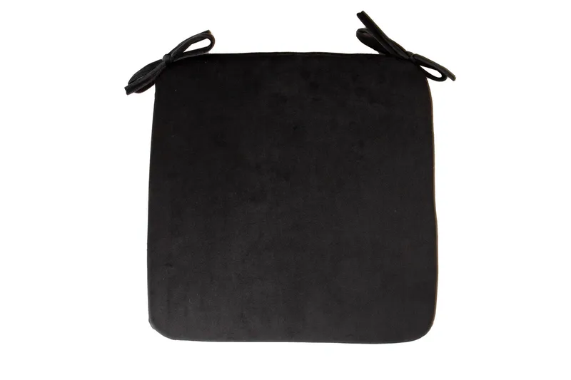 Velvet Sittepute 39x39x25 cm Svart, undefined