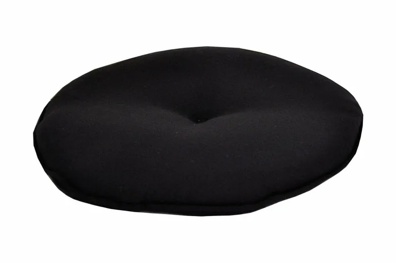 Wien Sittdyna Rund Fritab Black - Hagemøbler - Puter - Sitteputer