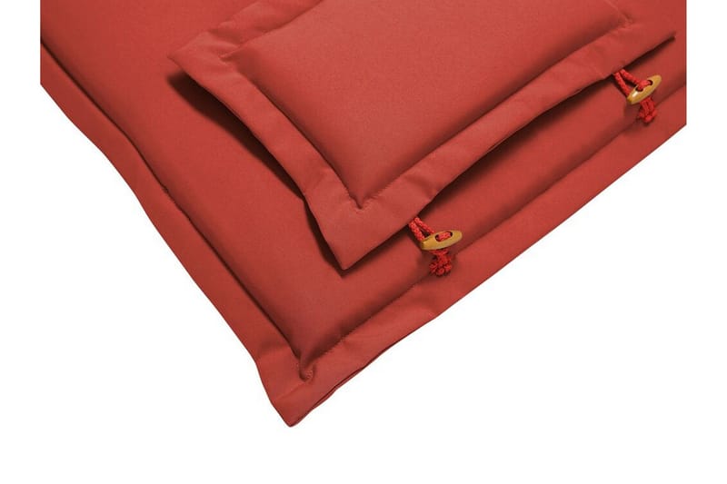 Wilhelmina Pute til Hagestol 8-pk - Rød - Hagemøbler - Puter - Sitteputer