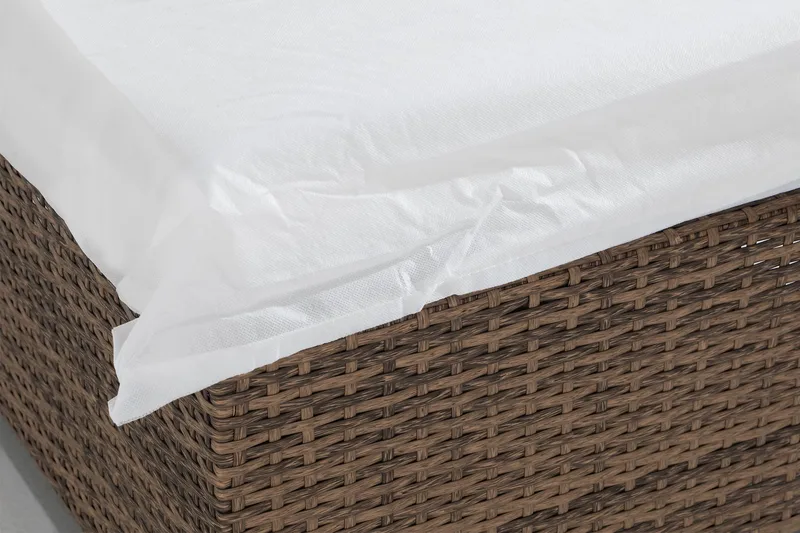 Bahamas Innerpute Ottoman/Bord - Hvit - Hagemøbler - Puter - Sitteputer