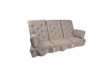 Sofaputetrekk Fritab River Høy - Beige Rustic - Hagemøbler - Puter - Hammockputer