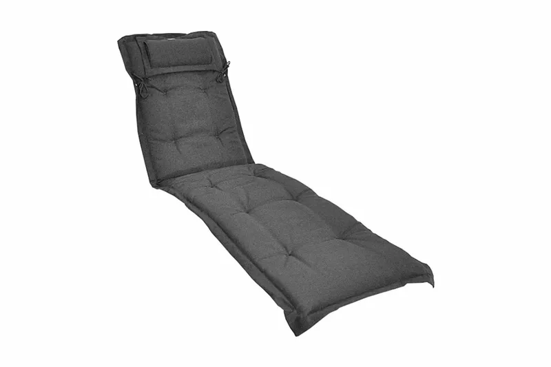 Canyon Solsängsdyna med nackkudde Fritab Grey - Hagemøbler - Puter - Puter til solseng