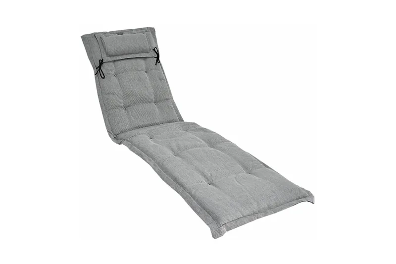 Canyon Solsängsdyna med nackkudde Fritab Ljusgrå - Hagemøbler - Puter - Puter til solseng