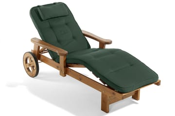 Solsengspute Woodline med nakkepute - Grønn - Hagemøbler - Puter - Puter til solseng